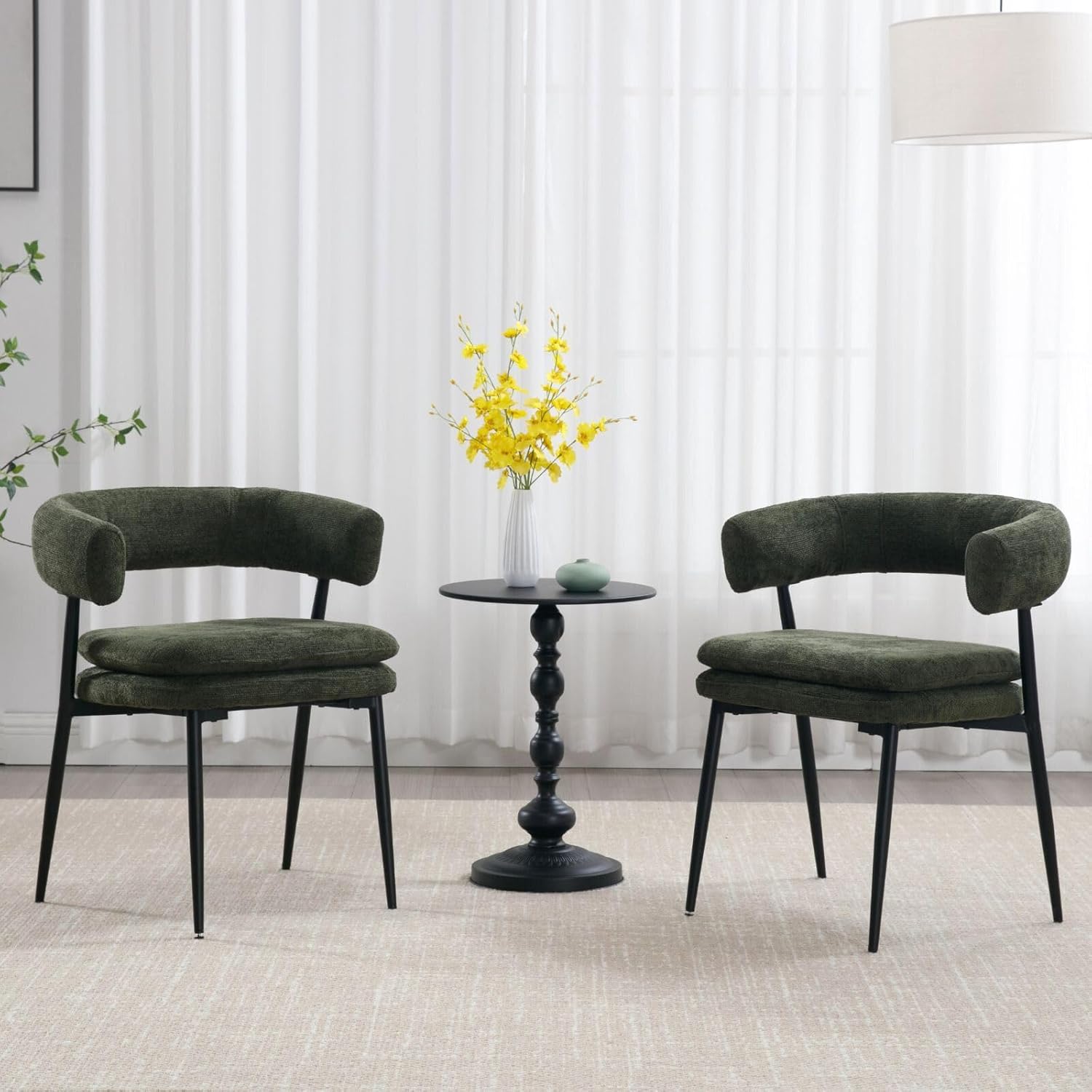 Djursholm Green Dining Chair – 2 Pack - Imagen 3