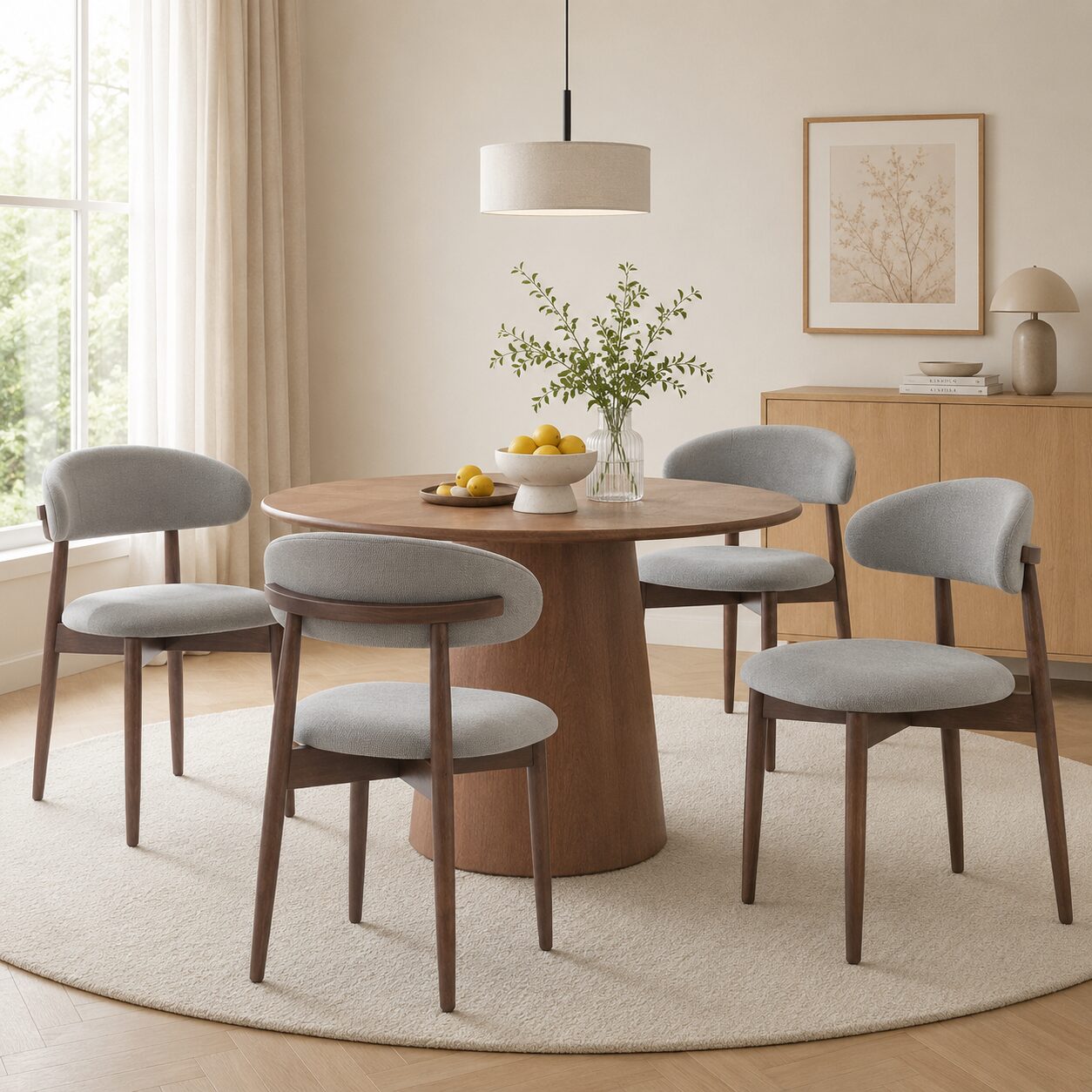 Silla de comedor Ringsted Green – Bonordic