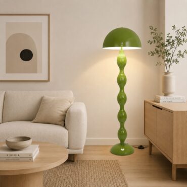 Halden Floor Lamp – Scandinavian Mushroom Floor Lamp
