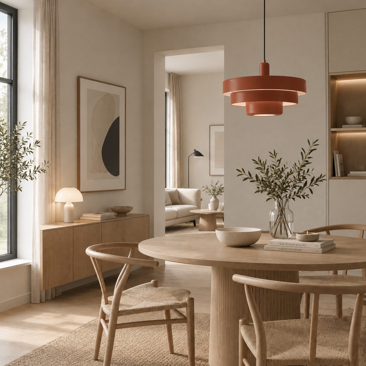 Höfn Pendant Lamp – Elegant & Timeless Design - Imagen 4