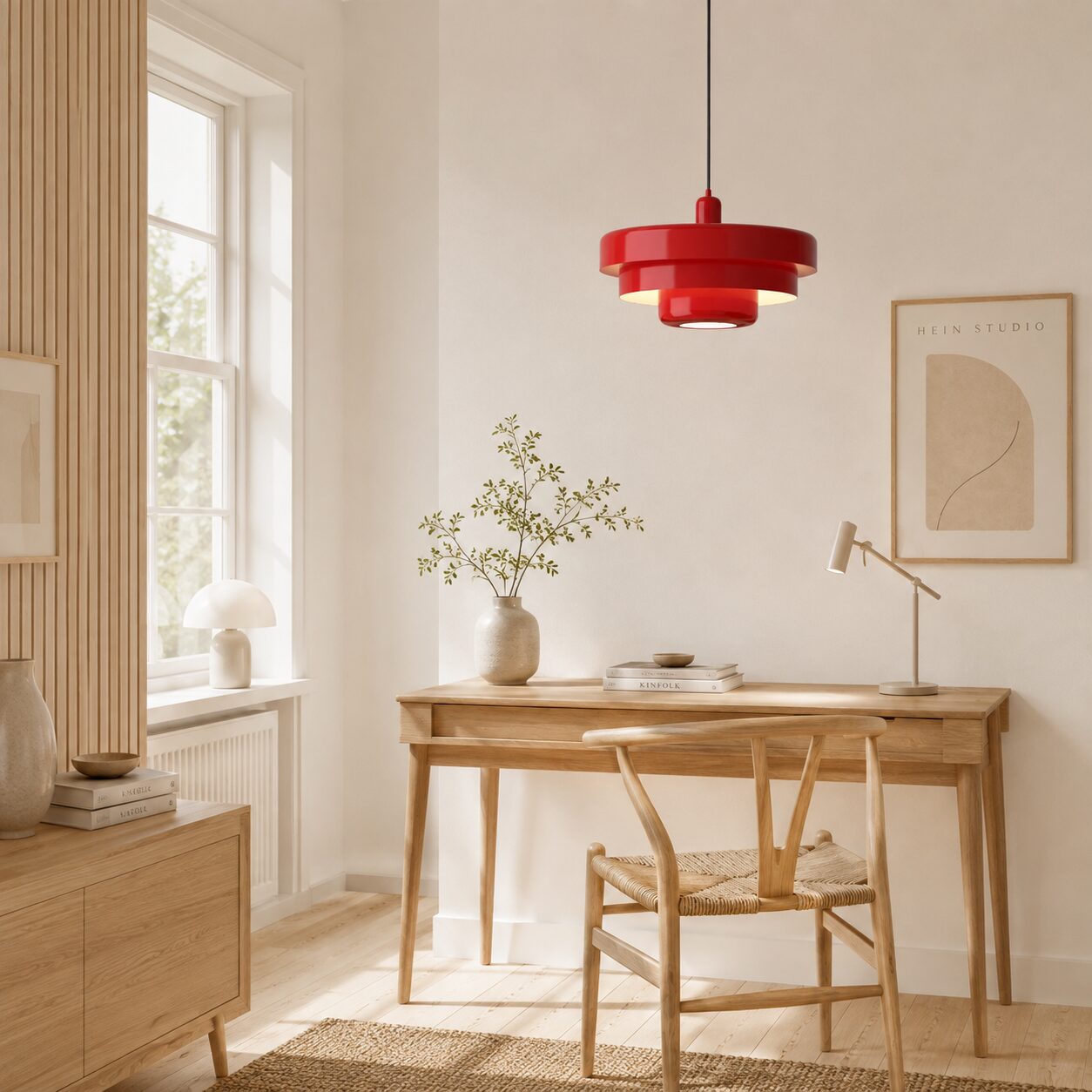 Höfn Pendant Lamp – Elegant & Timeless Design - Imagen 8