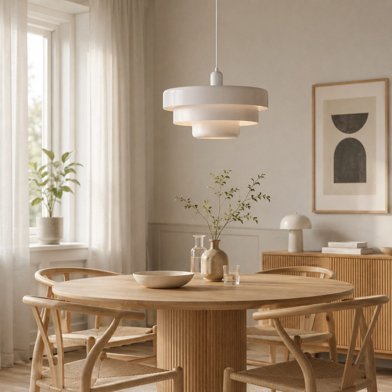 Höfn Pendant Lamp – Elegant & Timeless Design - Imagen 9