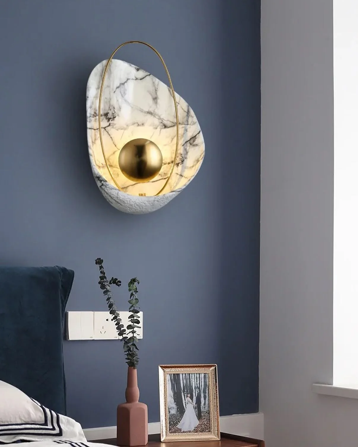 Røros – Nordic Inspired Pearl Wall Lamp - Imagen 5