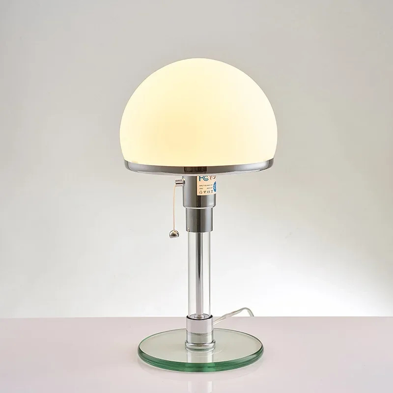 Borgå Table Lamp – Glass & Metal, Scandinavian Design - Imagen 2