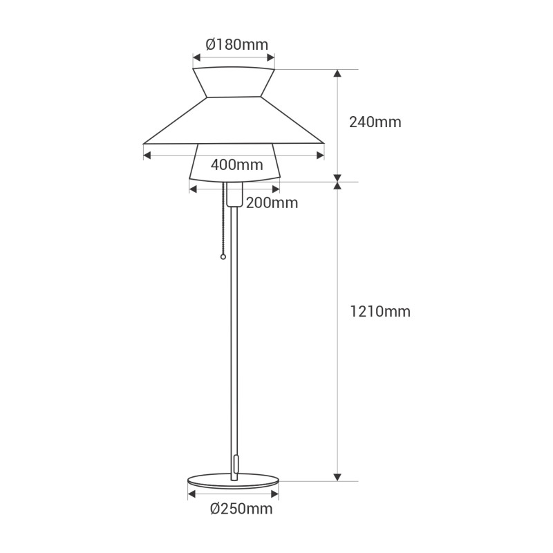 Vasa Floor Lamp – Modern Scandinavian Design - Imagen 3