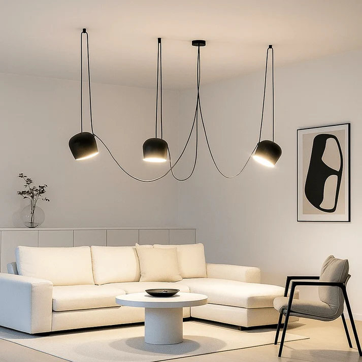 Karlstad – Modern Triple Pendant Light - Imagen 3