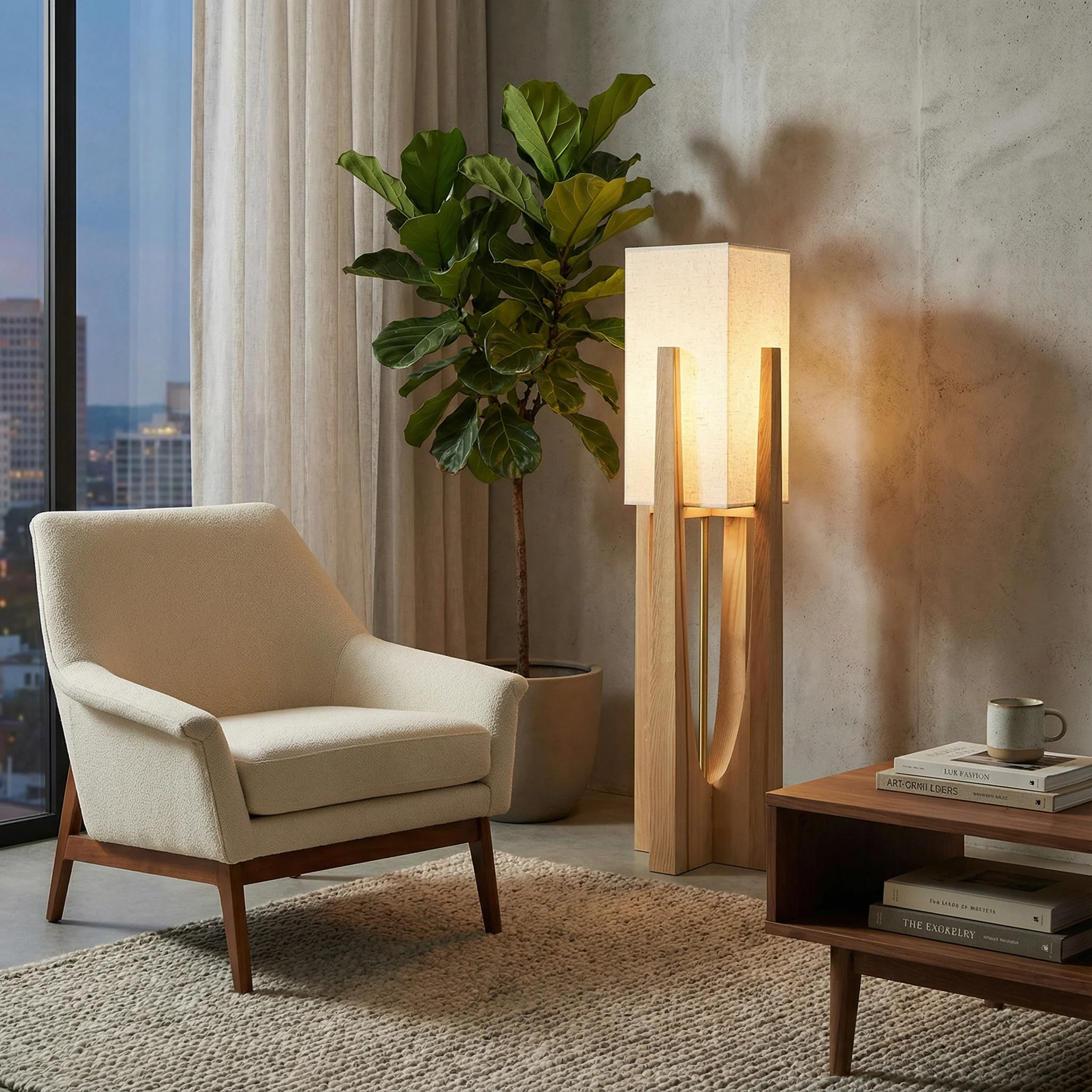 Ribe Floor Lamp – Scandinavian Minimalist Design - Imagen 2