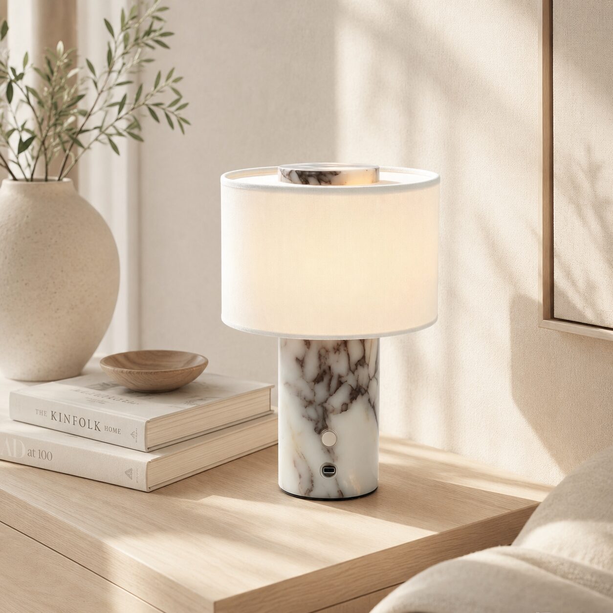 Sandhamn Table Lamp – Luxury Marble Design by Bonordic - Imagen 2