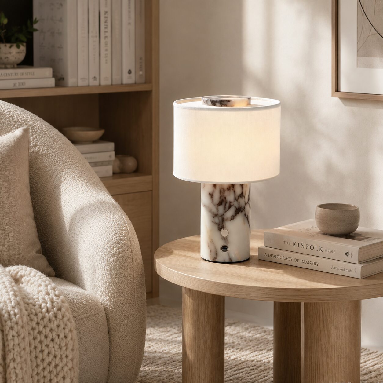 Sandhamn Table Lamp – Luxury Marble Design by Bonordic - Imagen 3