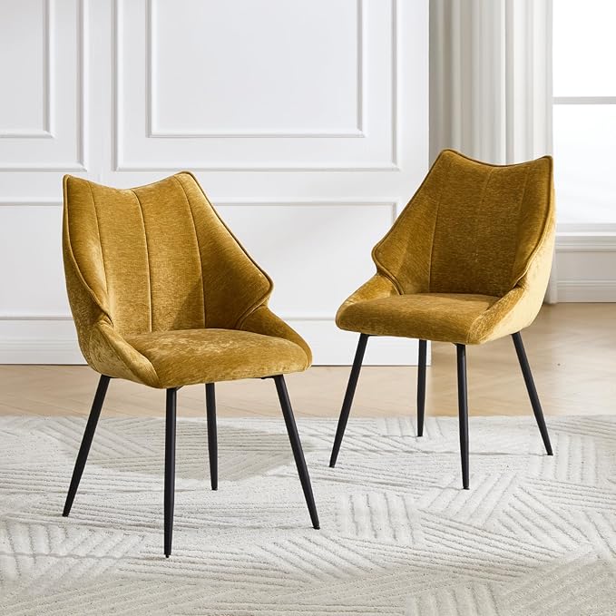 Skanör Mustard Dining Chair - Imagen 3