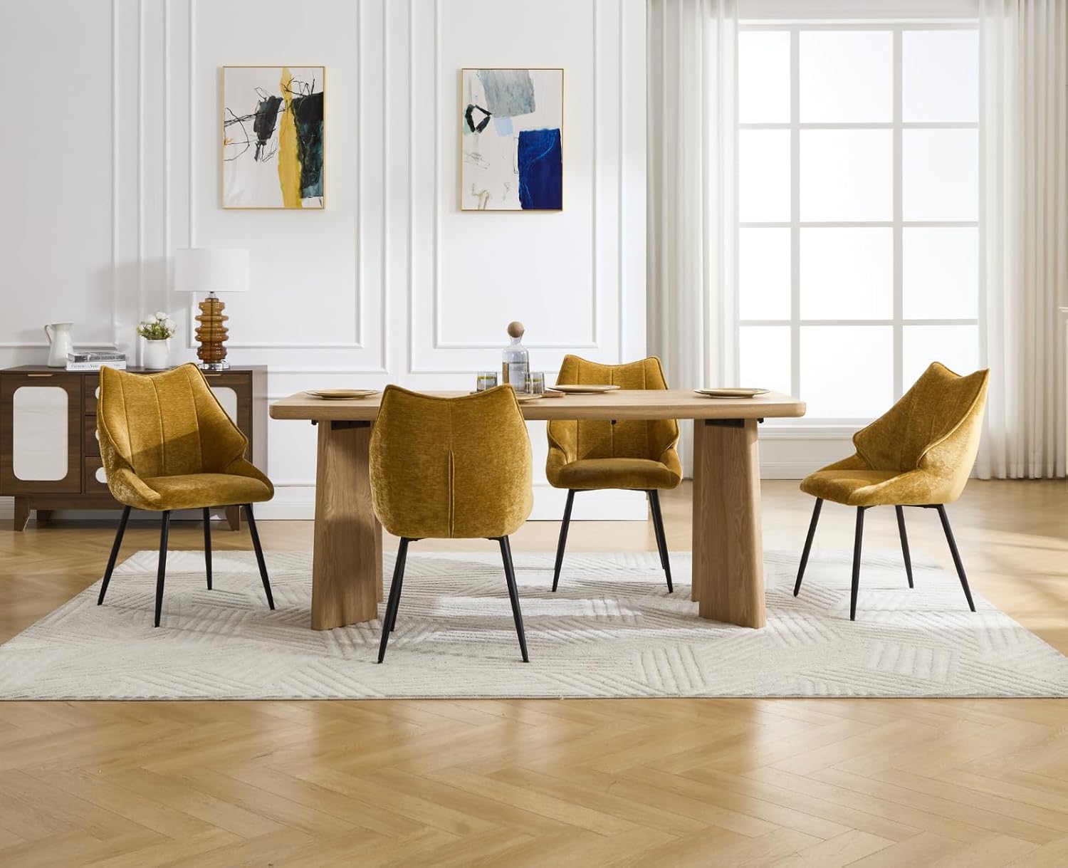 Skanör Mustard Dining Chair - Imagen 2