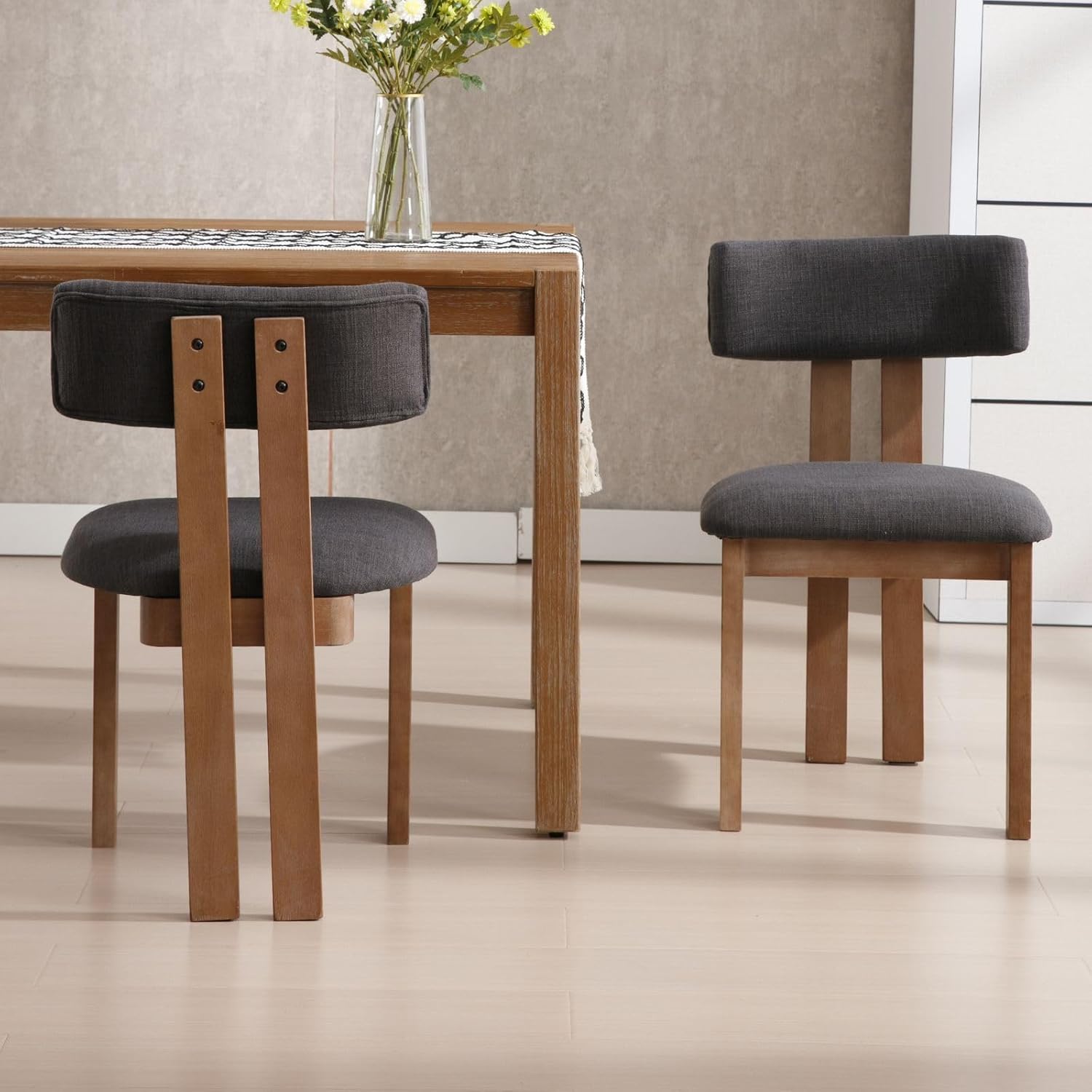 Umeå – Scandinavian Dining Chair in Solid Wood - Imagen 3