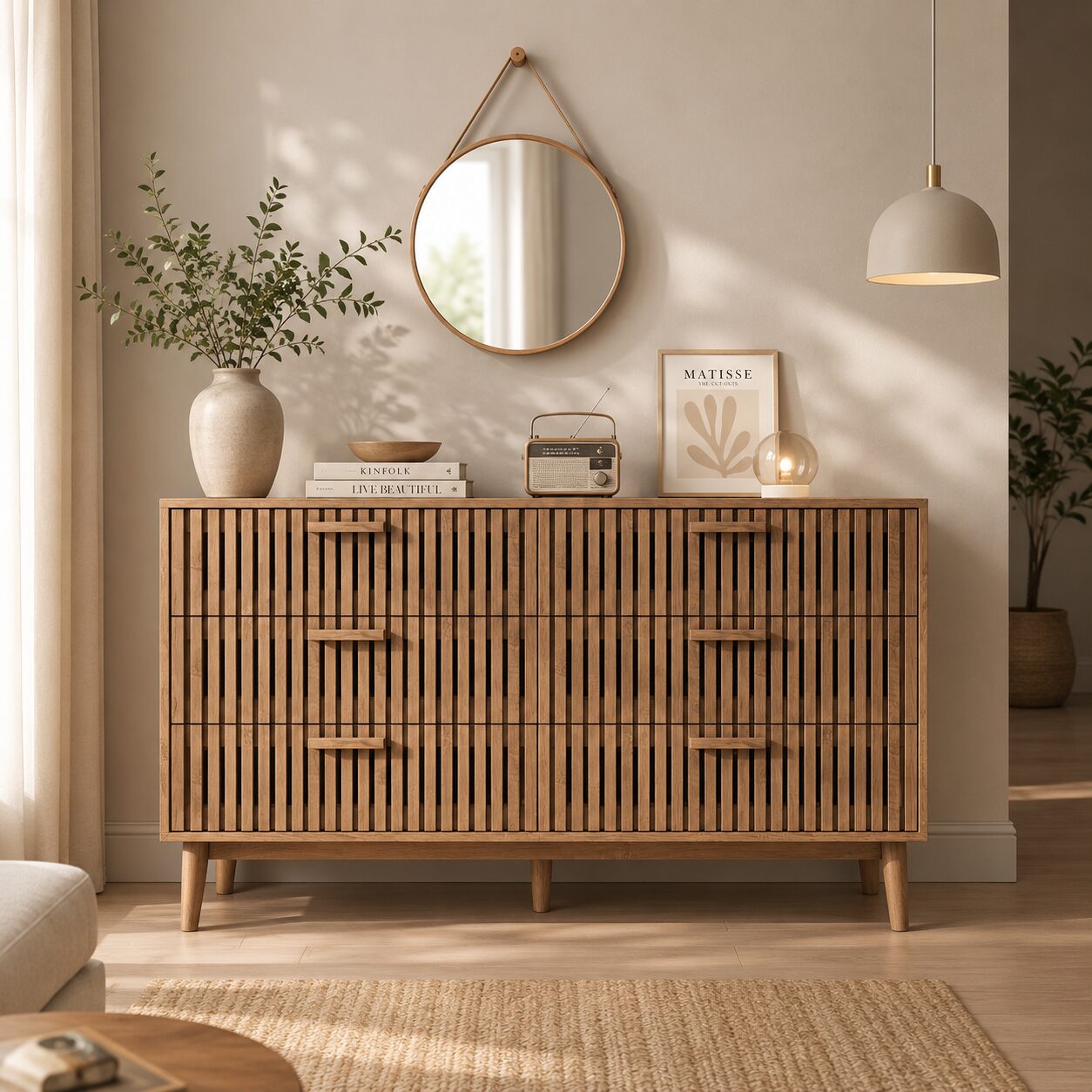 Aarhus chest of drawers - 137 cm
