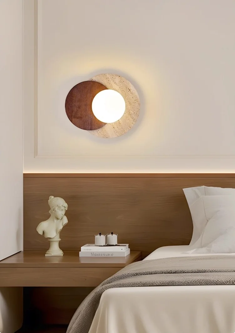 Kolvereid – Nordic Travertine Wall Light