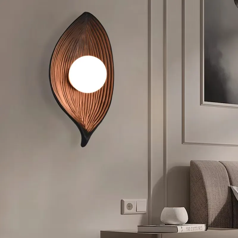 Voss – Nordic Zen Leaf Wall Lamp - Imagen 2