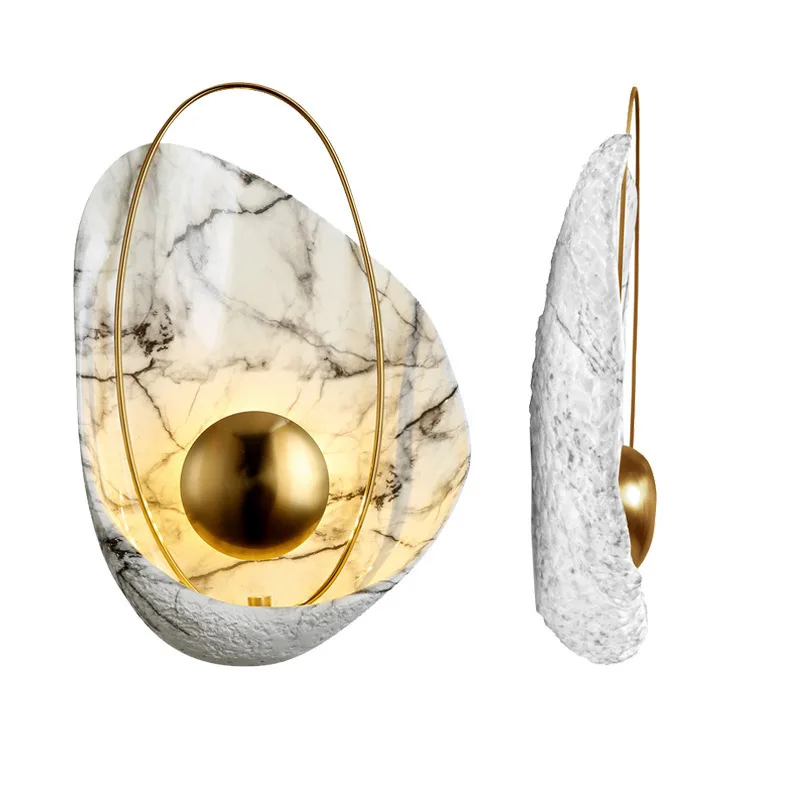 Røros – Nordic Inspired Pearl Wall Lamp - Imagen 3