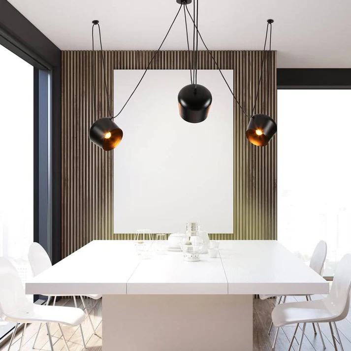 Karlstad – Modern Triple Pendant Light - Imagen 9