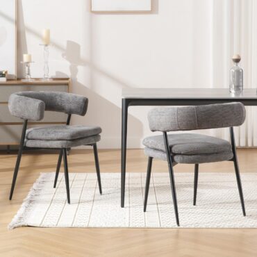 Djursholm Grey Dining Chair – 2 Pack