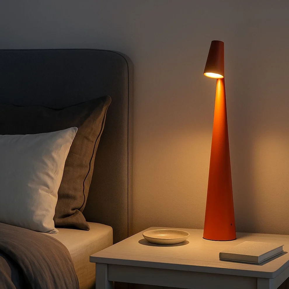 Mora – Wireless LED Touch Design Table Lamp - Imagen 2