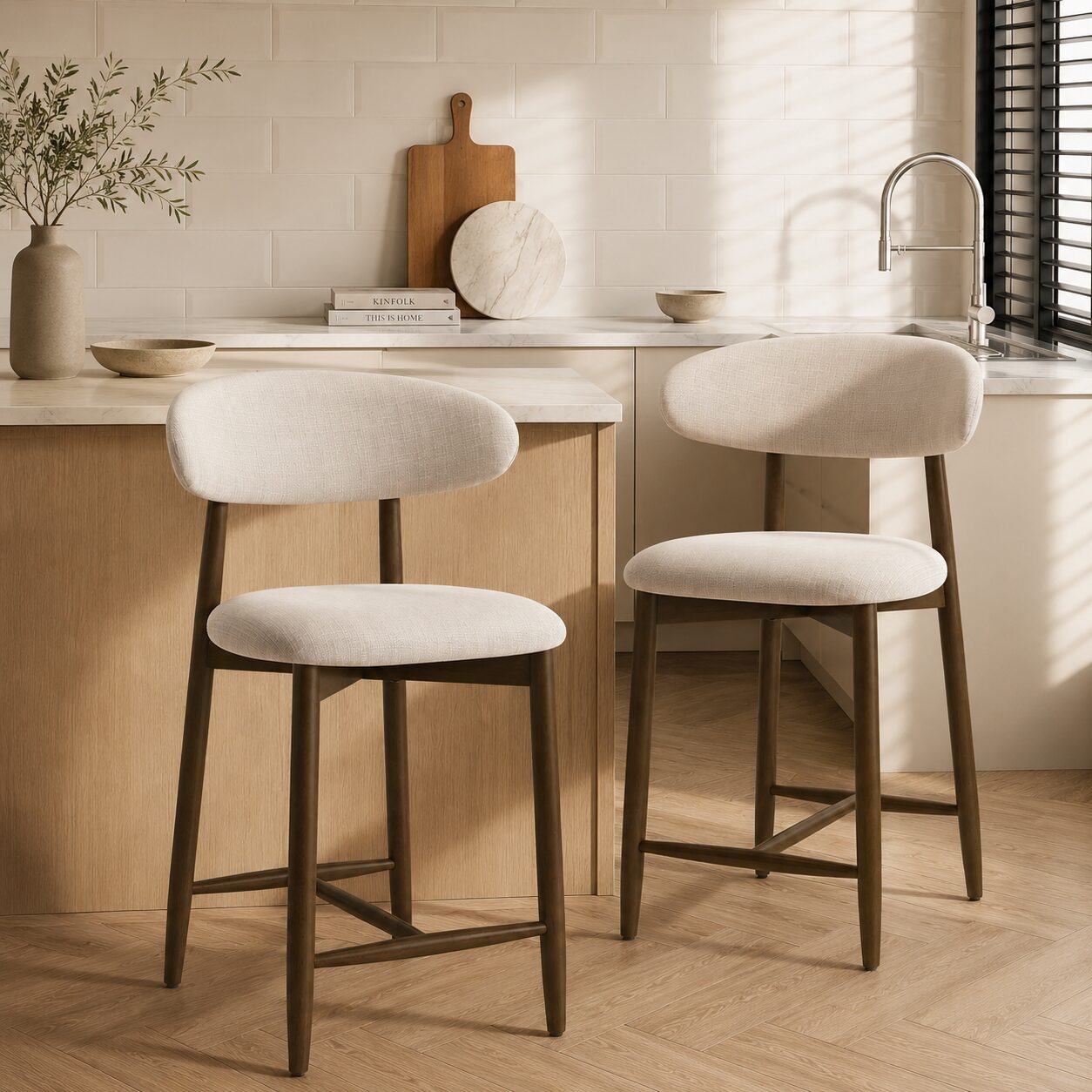 Ringsted Solid Wood Bar Stool - Image 3